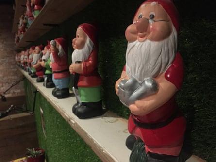 The gnomes of Court Yard diner in Townsville’s City Lane arcade