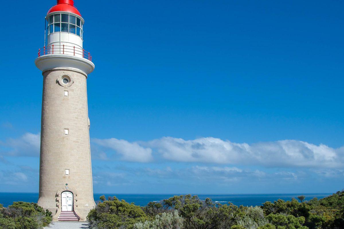 The lighthouse at Cape Couedic in Flinders Chase National Park on Kangaroo Island, Australia - © Hank Shiffman / Shutterstock