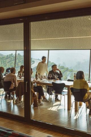 Tasting room at Ceretto