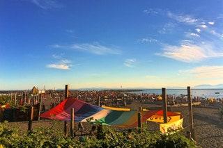 Wreck Beach in Vancouver Canada